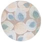 Safavieh Sarasota 6"7" Round Grey and Brown Indoor/Outdoor Area Rug, , large