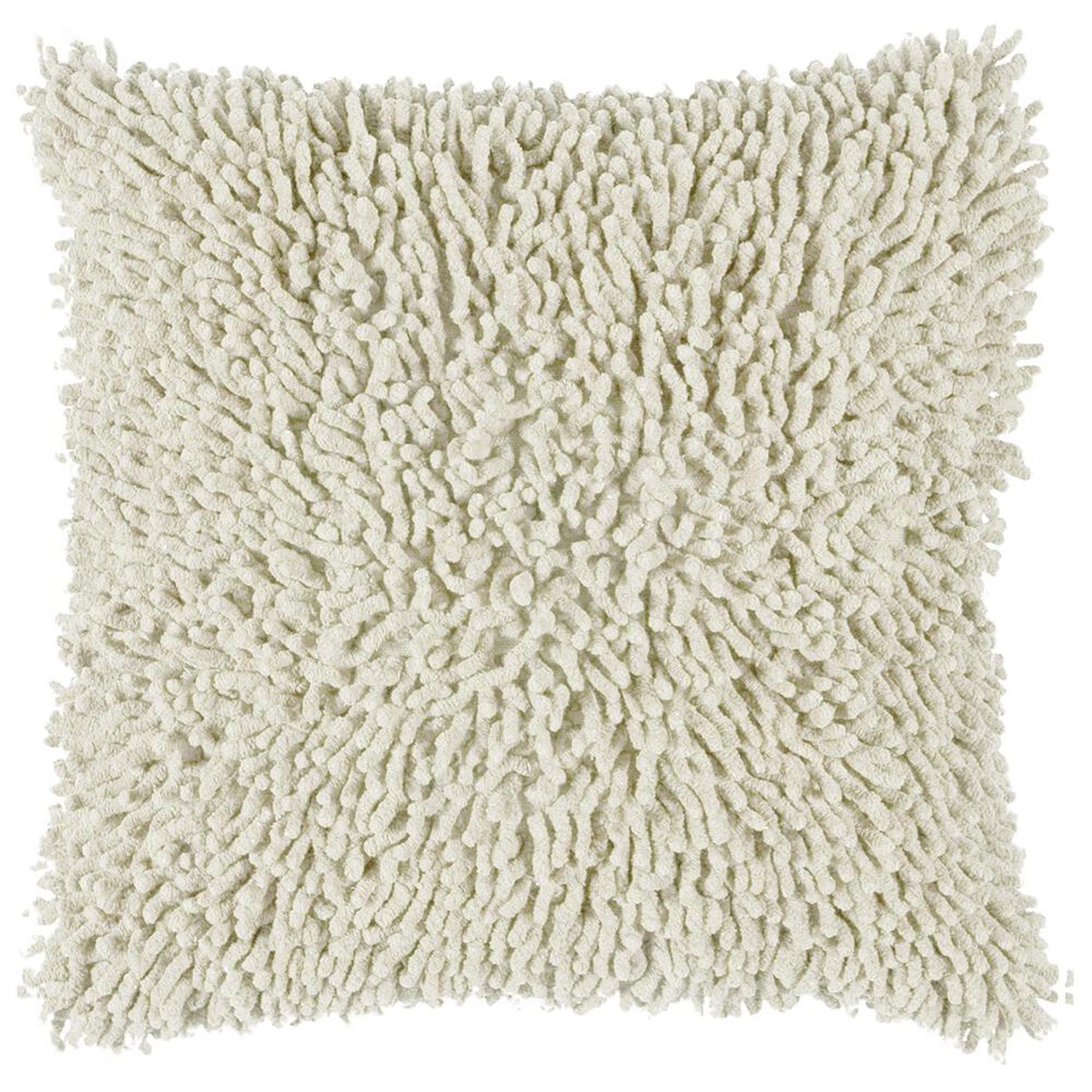 Rizzy Home 18" x 18" Pillow Cover in White, , large