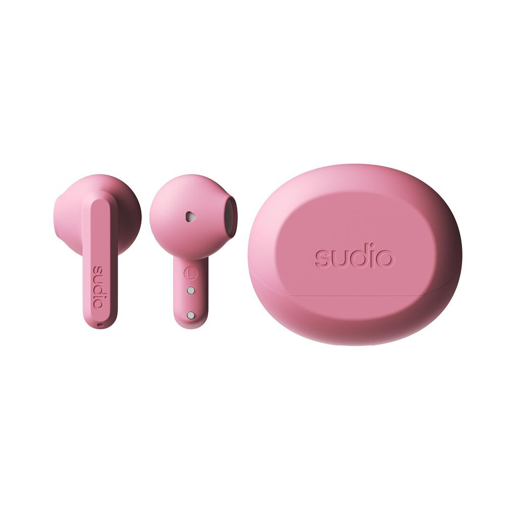Sudio A3 True Wireless Earbuds in Pink, , large