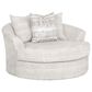 Moore Furniture Nash Swivel Lounger in Tidal Sand, , large