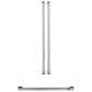 Cafe Refrigerator Handle Kit in Brushed Stainless, , large