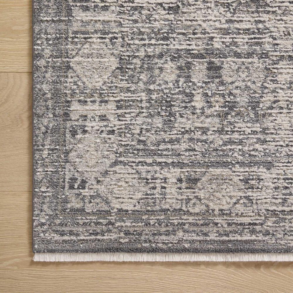 Amber Lewis x Loloi Alie 11&#39;6&quot; x 15&#39;7&quot; Charcoal and Dove Area Rug, , large