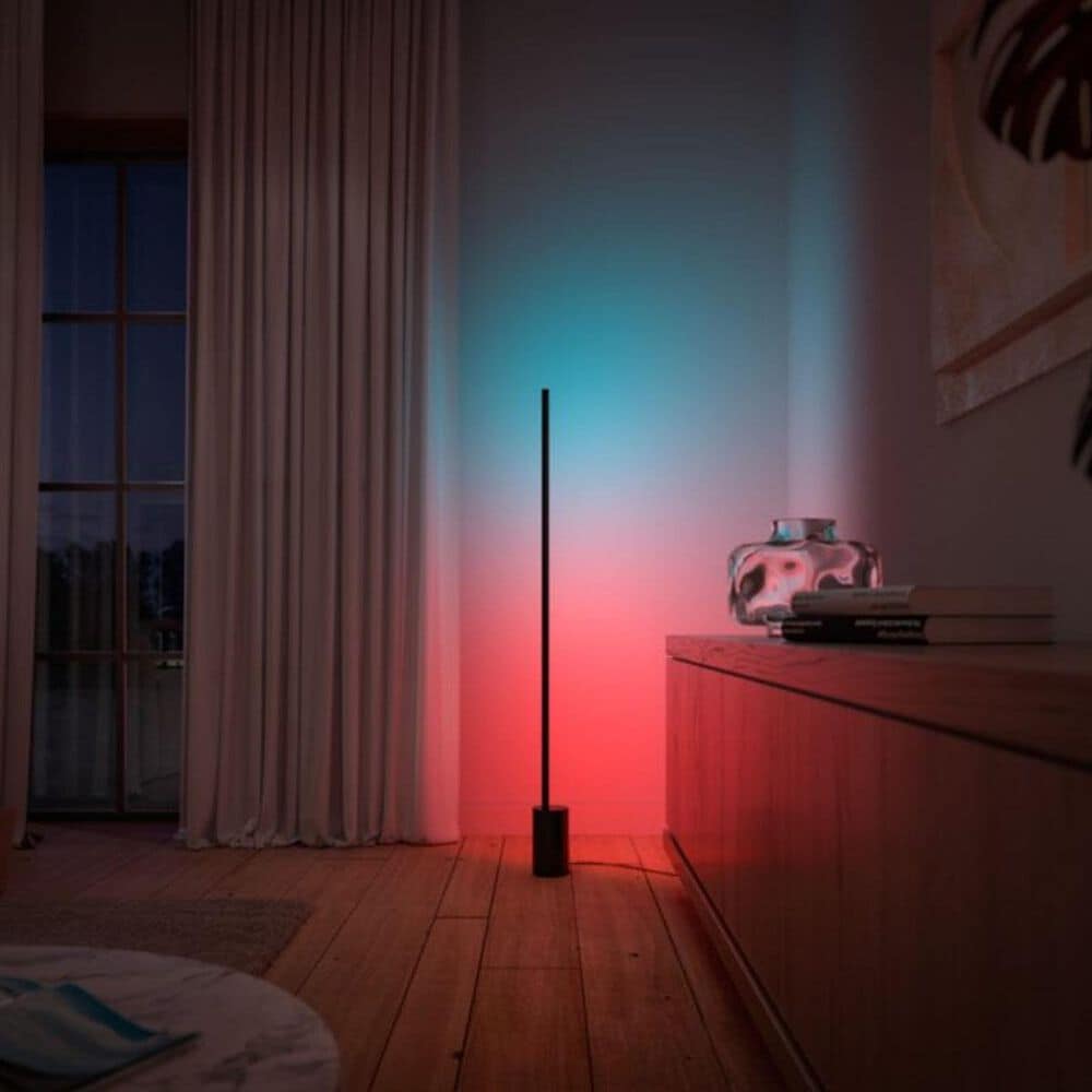 Philips Hue Gradient Signe Floor Lamp in Black Color 