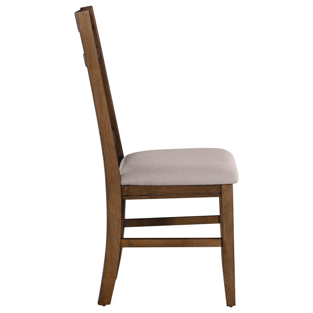 Linon Home Decor Turino Side Chair in Rustic Umber, , large