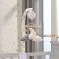 Lambs and Ivy Goodnight Moon Musical Baby Crib Mobile Soother Toy in White, Gray and Copper, , large