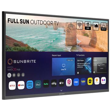 Sunbrite 55" Solis Series - Full Sun - 4K UHD HDR in Black - Smart Outdoor TV, , large