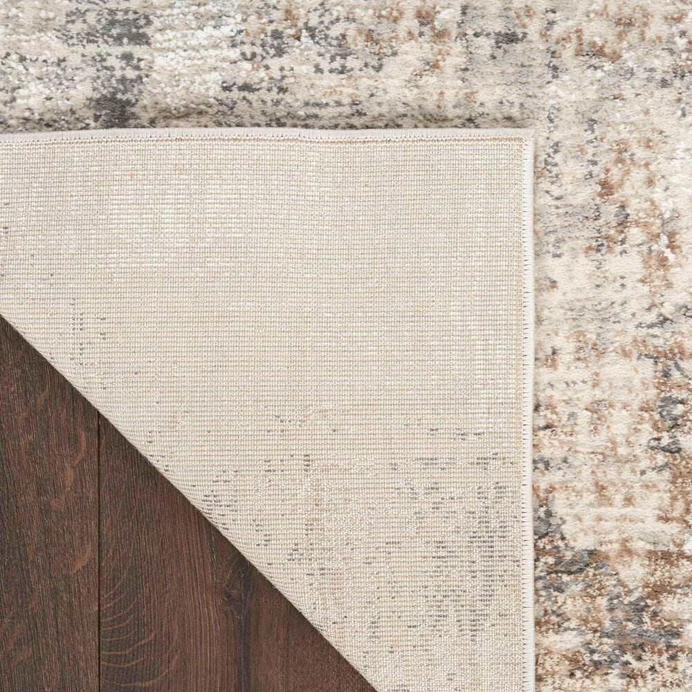 Nourison Sustainable Trends SUT04 6&#39; x 9&#39; Beige and Grey Area Rug, , large