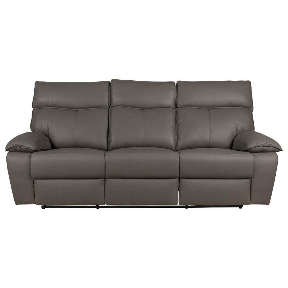 Mayberry Hill Wildcard Manual Motion Reclining Sofa in Aviarah Grey, , large