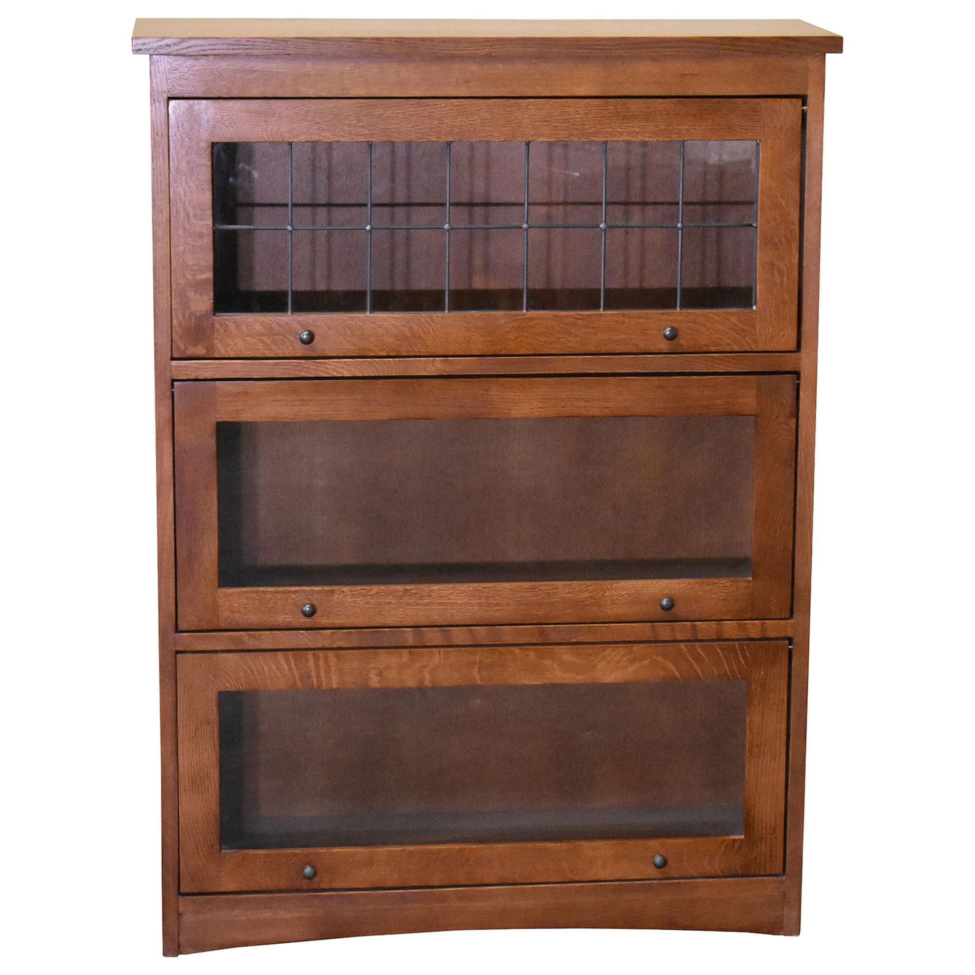 Sauder barrister bookcase 4 glass door hot sale