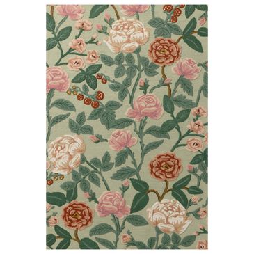 Rifle Paper Co. x Loloi Highgrove Mint 5" x 7"6" Area Rug, , large