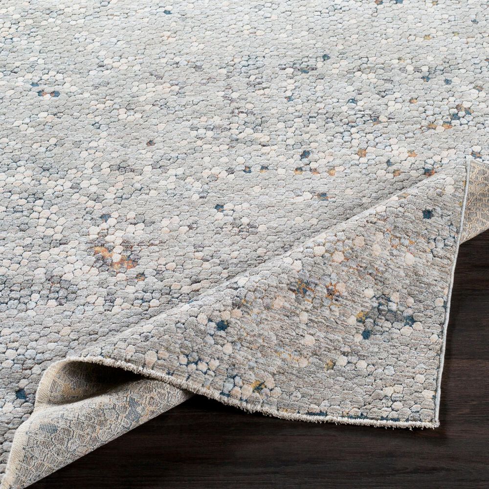 Surya Presidential Sage, Deep Teal, Ivory, Wheat and Orange 8&#39;10&quot; x 12&#39;10&quot; Area Rug, , large