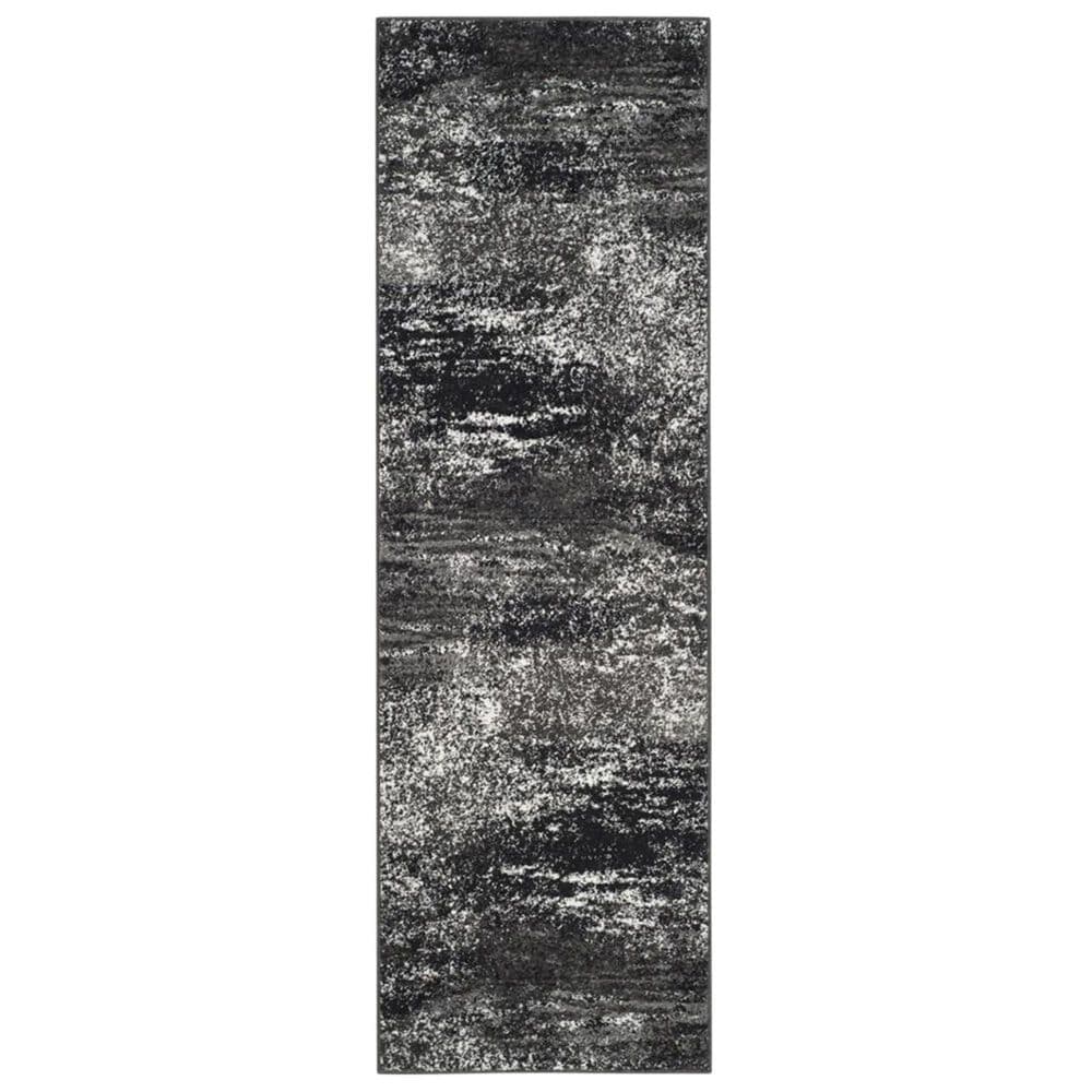 Safavieh Adirondack ADR112A 2&#39;6&quot; x 8&#39; Silver and Black Runner, , large