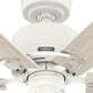Hunter Gilrock 52" Ceiling Fan in Matte White, , large