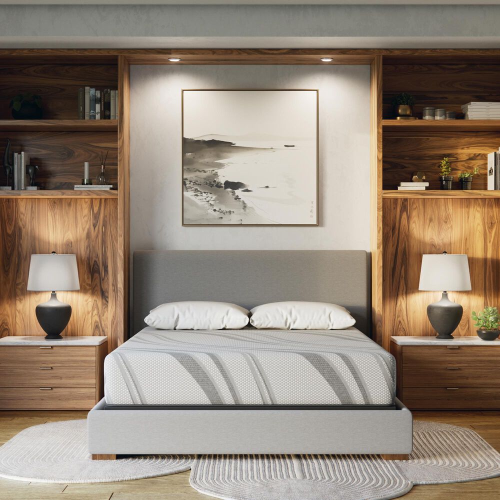 Hearth and Haven Diamond Pro Gel Foam Medium Twin Mattress, , large