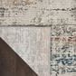 Nourison Rustic Textures Light Grey and Multicolor 6" x 9" Area Rug, , large