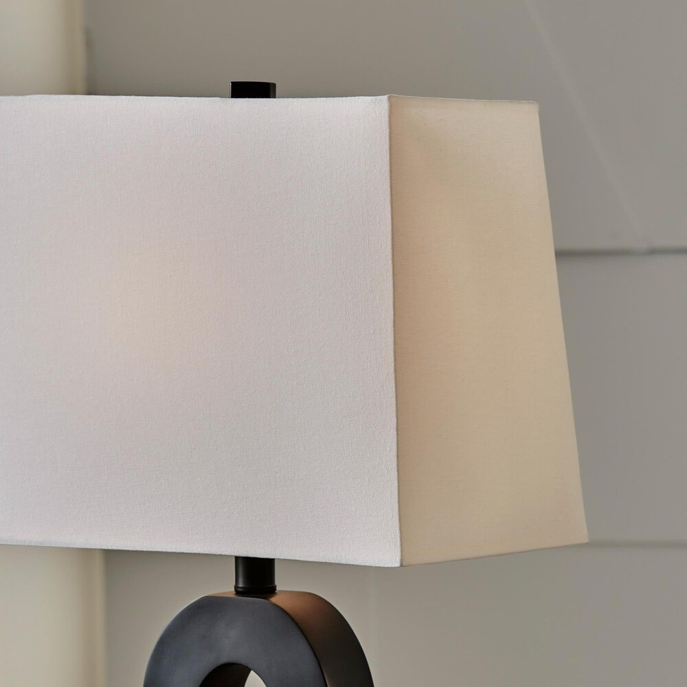 Ashley Markelton Table Lamp in Black, , large