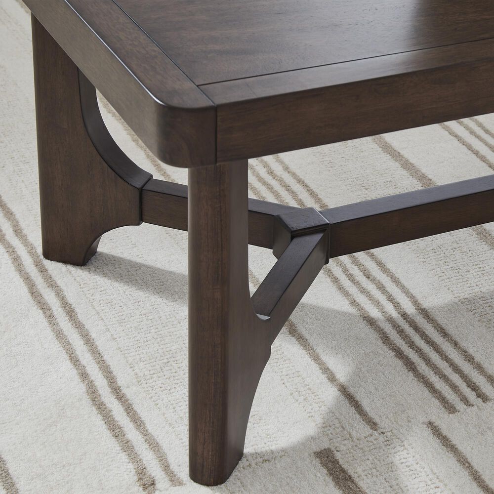 Ashley Korestone Cocktail Table in Dark Brown, , large