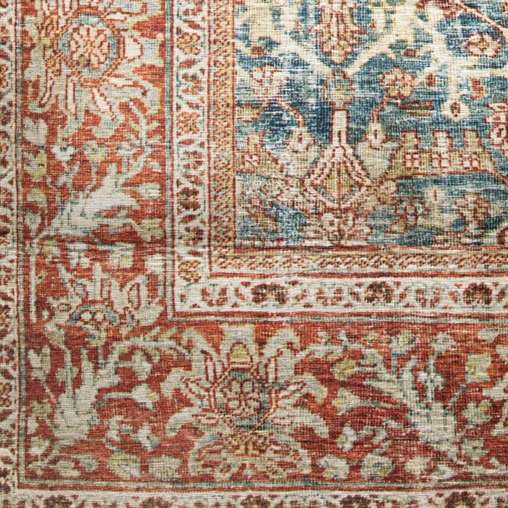 Loloi II Layla LAY-04 9&#39; x 12&#39; Ocean and Rust Area Rug, , large