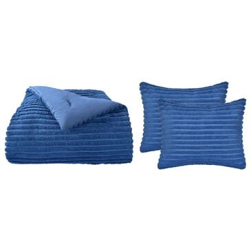 J. Queen New York Darby 3-Piece King/California King Comforter Set in Azure, , large