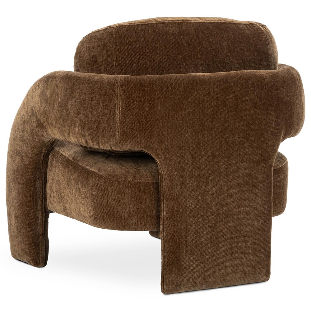 Classic Home Salino Upholstered Lounge Chair in Bronze, , large