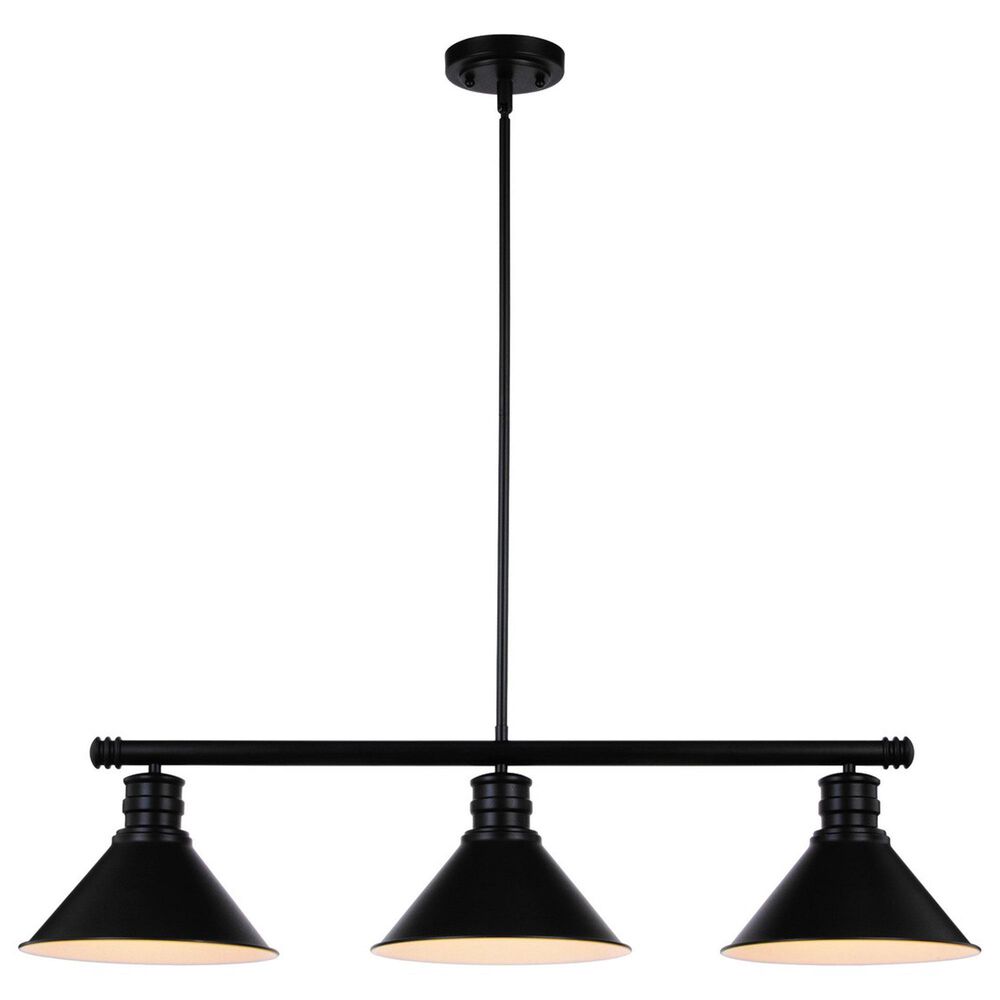 Vaxcel Akron 3-Light Chandelier in Oil Rubbed Bronze, , large