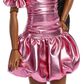 Barbie Deluxe Style - Metallic Outfit Doll No. 6 in Coral Pink, Black and Silver, , large