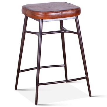 Home Trends & Design Wellington Counter Stool in Powder Coated Brown, , large