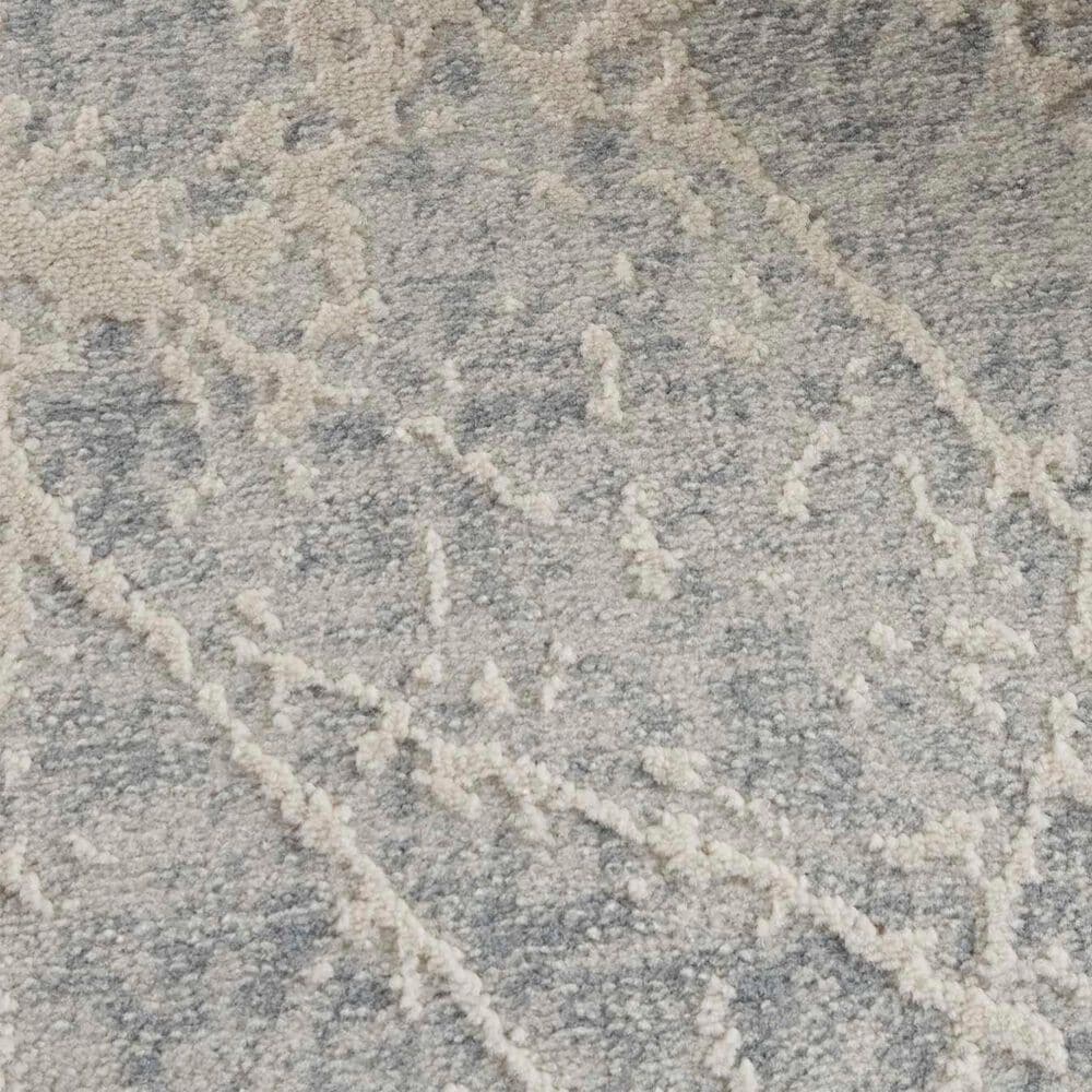Nourison Exhale 3&#39;11&quot; x 5&#39;11&quot; Ivory and Grey Area Rug, , large