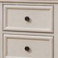 Sorelle Portofino 2-Drawer Nightstand in Brushed Ivory, , large