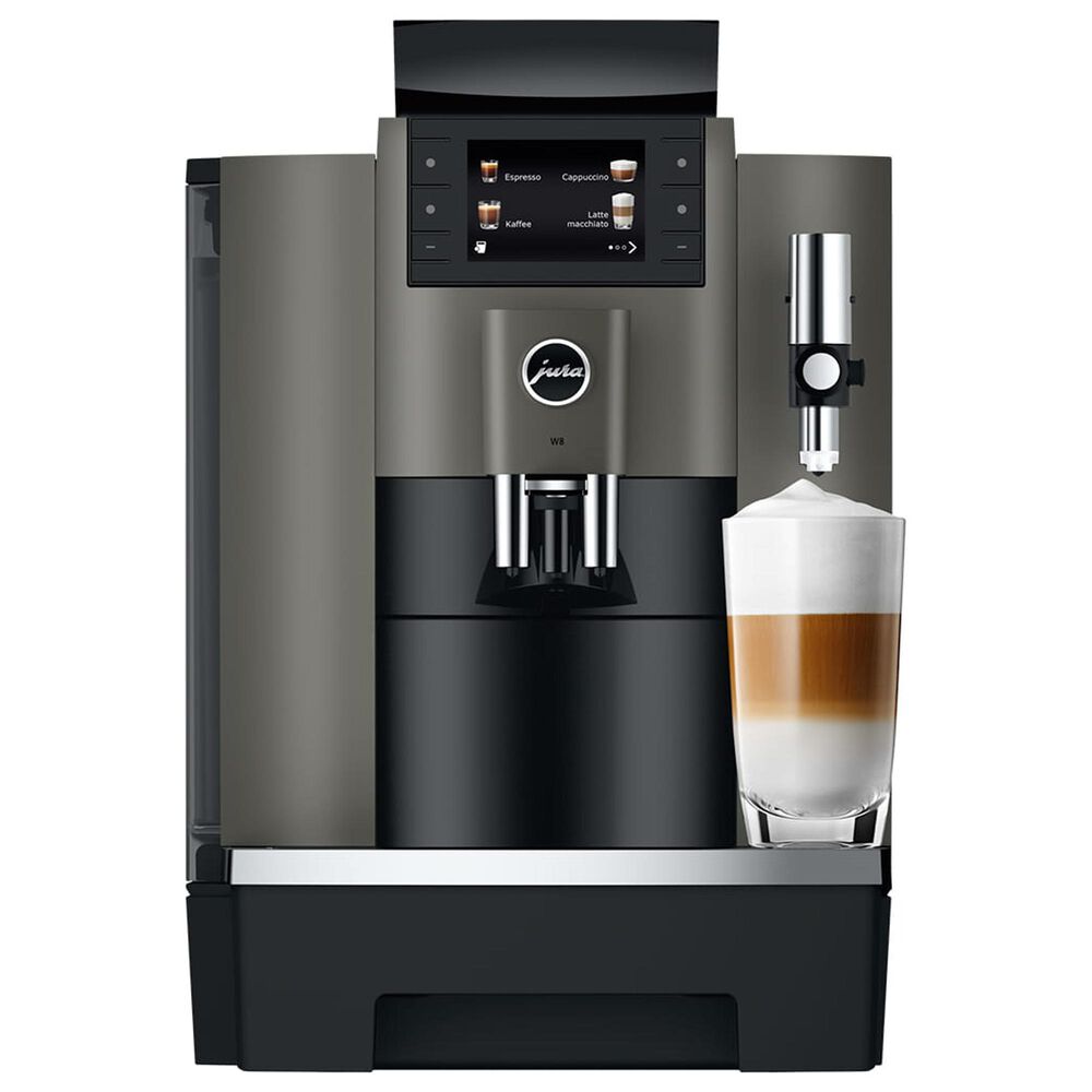 Jura W8 101 Oz Automatic Coffee Maker in Dark Inox, , large