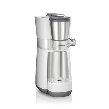 Hamilton Beach 16 Oz. Convenient Craft Rapid Cold Brew and Hot Coffee Maker in White, , large