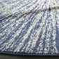 Safavieh Evoke EVK228N 4" Round Navy and Ivory Area Rug, , large