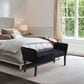 Blue River Chatham Upholstery Bench in Black, , large