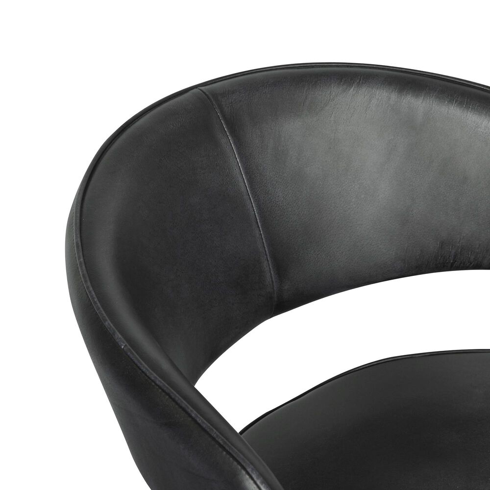 Home Trends &amp; Design Essex Dover Arm Chair in Black, , large