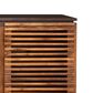 Endress International Graceland 86" Fireplace in Black and Bourbon, , large