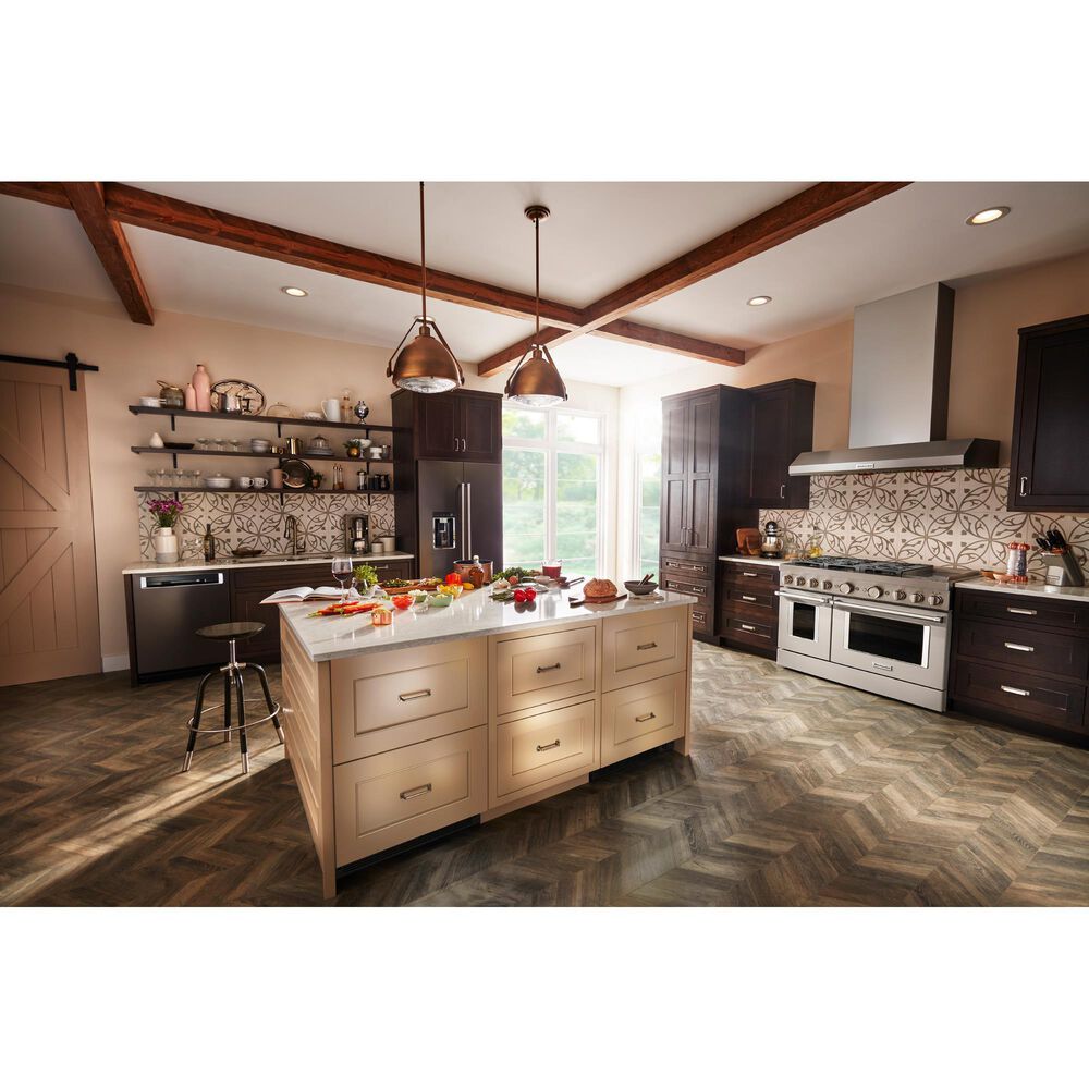 KitchenAid 24&quot; Undercounter Double-Drawer Refrigerator Freezer - Panels Sold Separately, , large