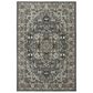Karastan Euphoria Rhodes 90272-5913 8" Round Ash Grey Area Rug, , large