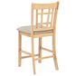 Pacific Landing Lavon 5-Piece Oval Counter Height Dining Set in Light Oak, , large