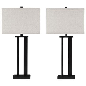Ashley Aniela Metal Table Lamp in Bronze Finish (Set of 2), , large