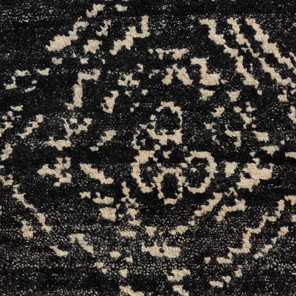 Loloi Meryl 4&#39; x 6&#39; Black and Ivory Area Rug, , large