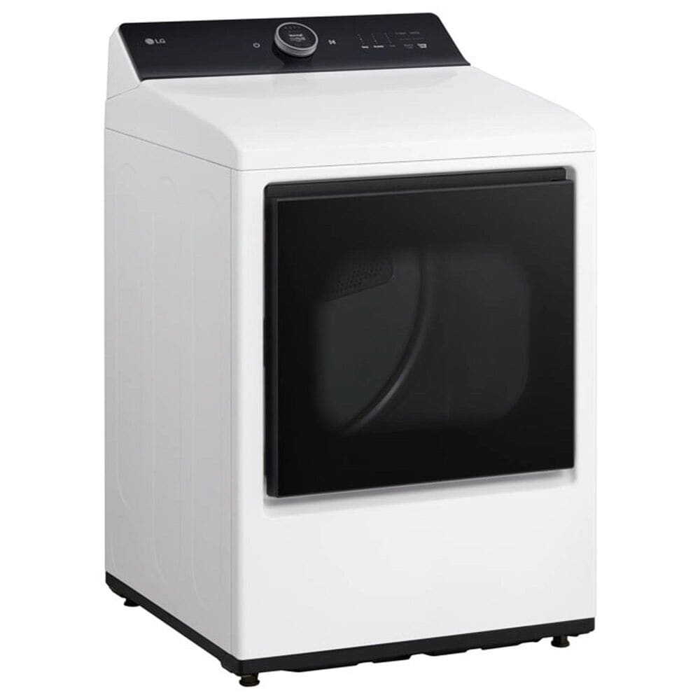LG 5.5 Cu. Ft. Smart Top Load Washer and 7.3 Cu. Ft. Electric Dryer Laundry Pair in White, , large