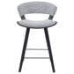 Armen Living Jagger Counter Height Stool in Black, , large