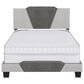 Accent Tuscany Full Upholstered Bed in Brown and Taupe, , large