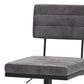 Ashley Strumford Tall Swivel Barstool with Gray Seat in Black, , large