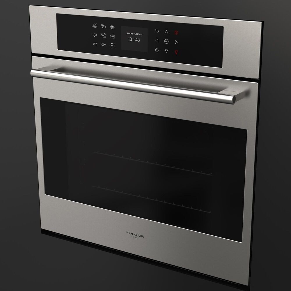 Fulgor Milano 24&quot; Multifunction Self-Cleaning Single Wall Oven in Stainless Steel, , large