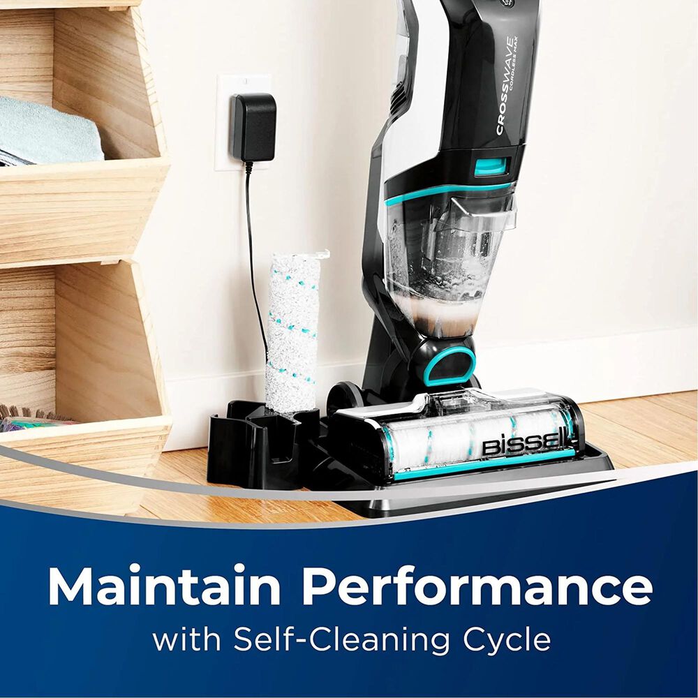 Bissell CrossWave Cordless Max Multi-Surface Wet Dry Vacuums in Black and White, , large