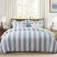 Levtex Cabana Woven 3-Piece Full/Queen Comforter Set in Coastal Blue and Crisp White, , large