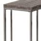 Pacific Landing Accent Table in Black and Weather Grey, , large