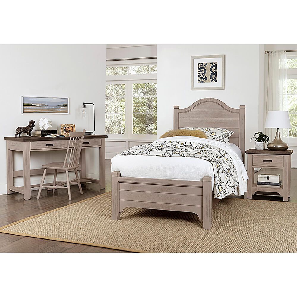 Viceray Collections Bungalow Twin Arch Bed in Dover Grey, , large