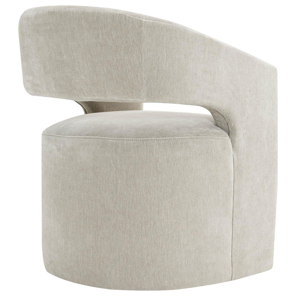 Furniture of America Rivena Modern Arm Chair with Casters in Taupe, , large